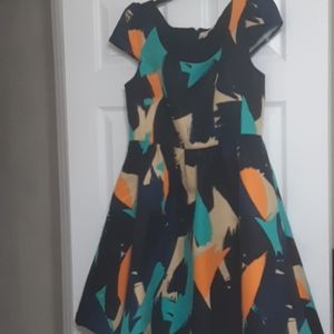 Anthropologie Moulinette Souers Fit and Flare Dres